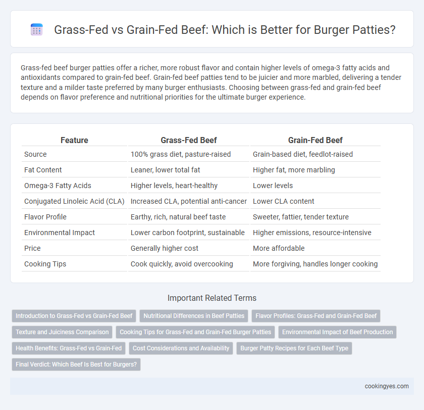 Grass-Fed vs Grain-Fed Beef: Which is Better for Burger Patties?