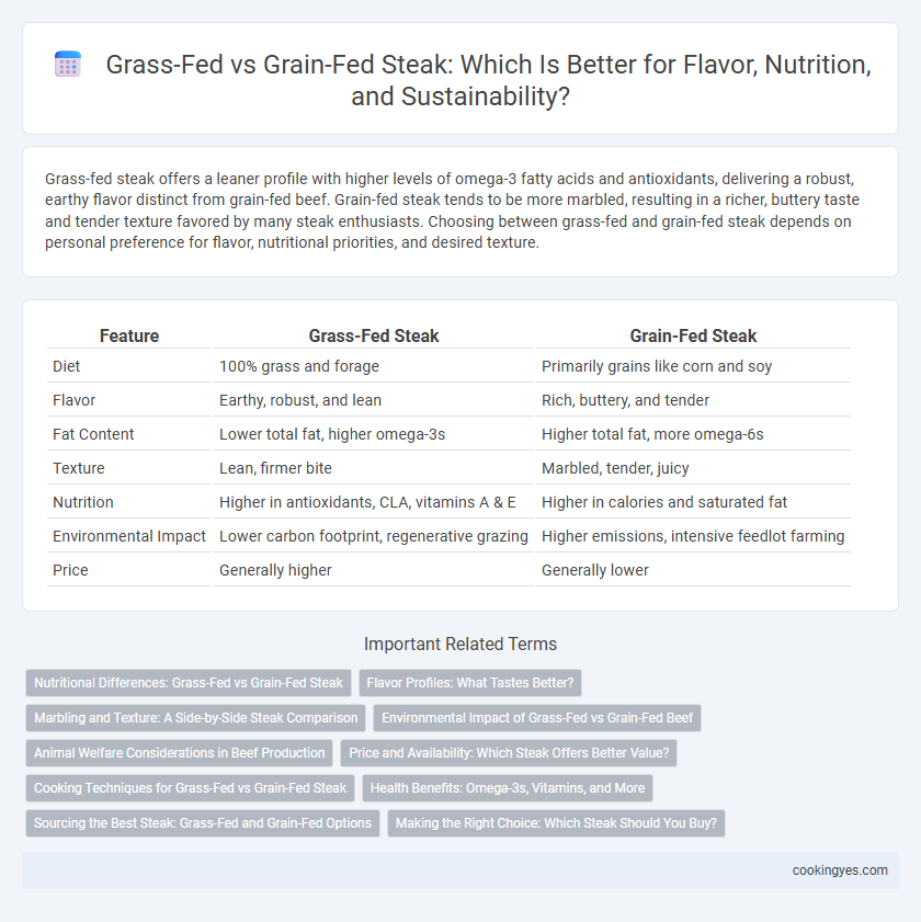 Grass-Fed vs Grain-Fed Steak: Which Is Better for Flavor, Nutrition, and Sustainability?