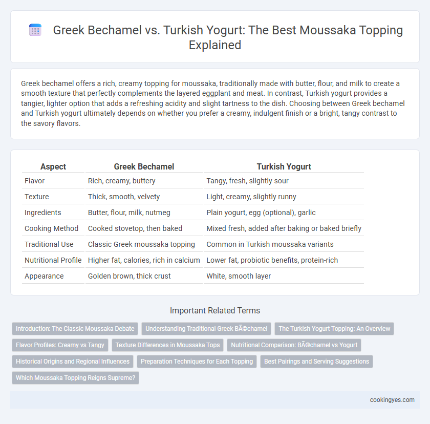 Greek Bechamel vs. Turkish Yogurt: The Best Moussaka Topping Explained