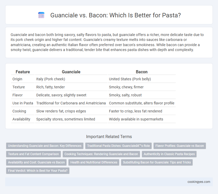 Guanciale vs. Bacon: Which Is Better for Pasta?