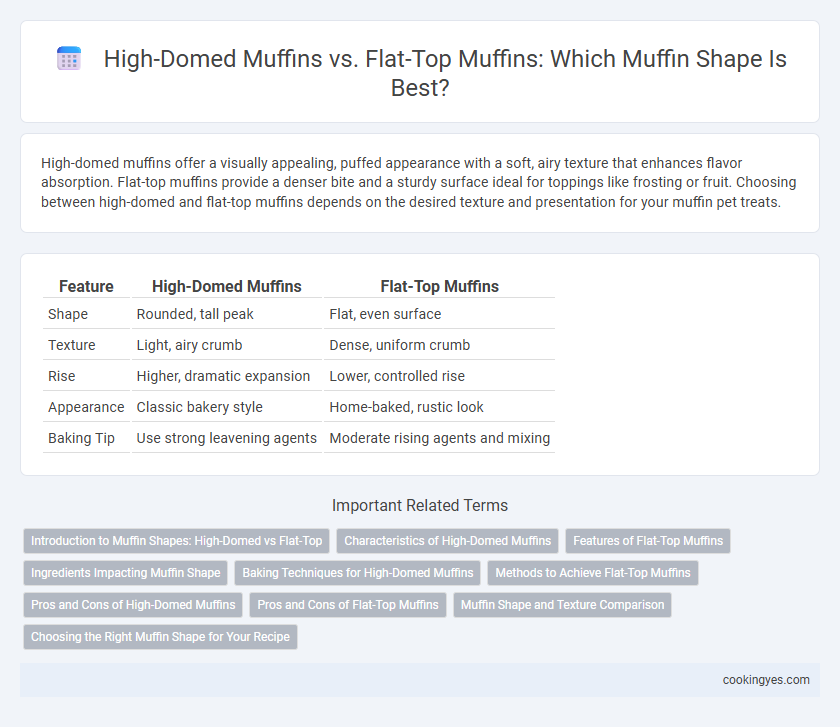 High-Domed Muffins vs. Flat-Top Muffins: Which Muffin Shape Is Best?