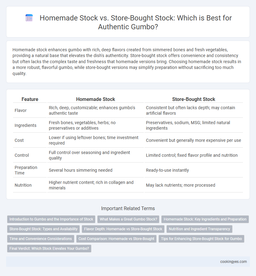 Homemade Stock vs. Store-Bought Stock: Which is Best for Authentic Gumbo?