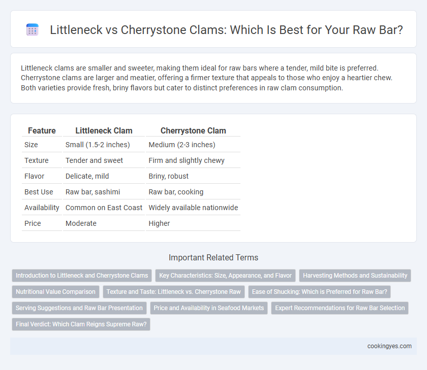 Littleneck vs Cherrystone Clams: Which Is Best for Your Raw Bar?