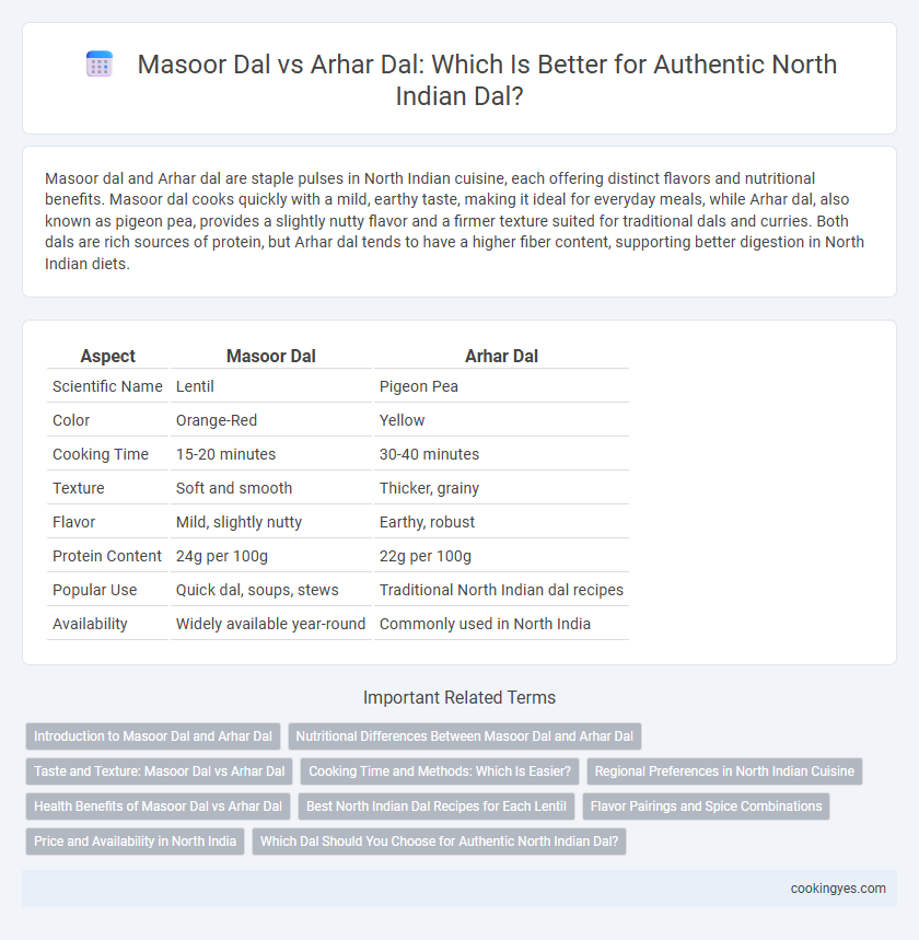Masoor Dal vs Arhar Dal: Which Is Better for Authentic North Indian Dal?