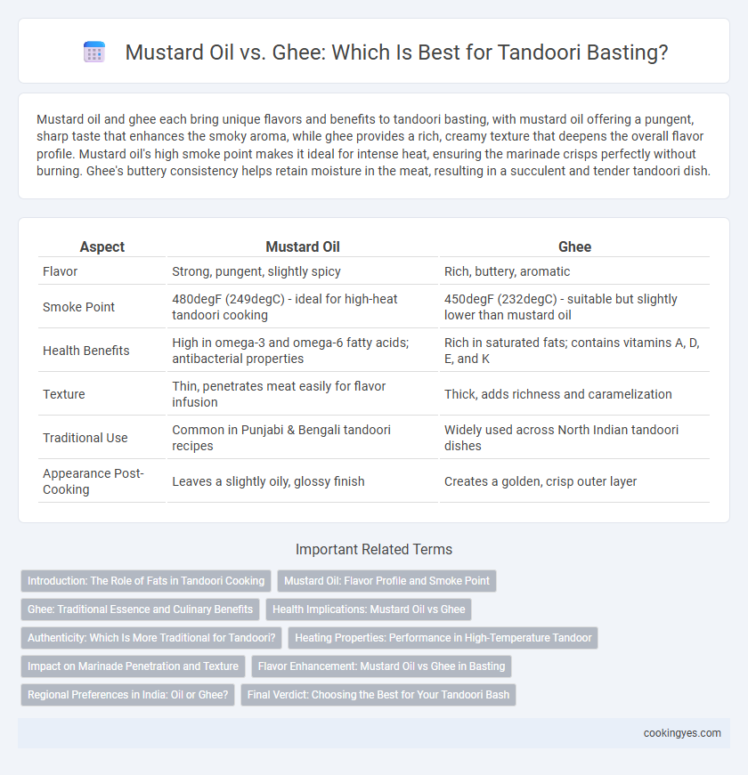 Mustard Oil vs. Ghee: Which Is Best for Tandoori Basting?