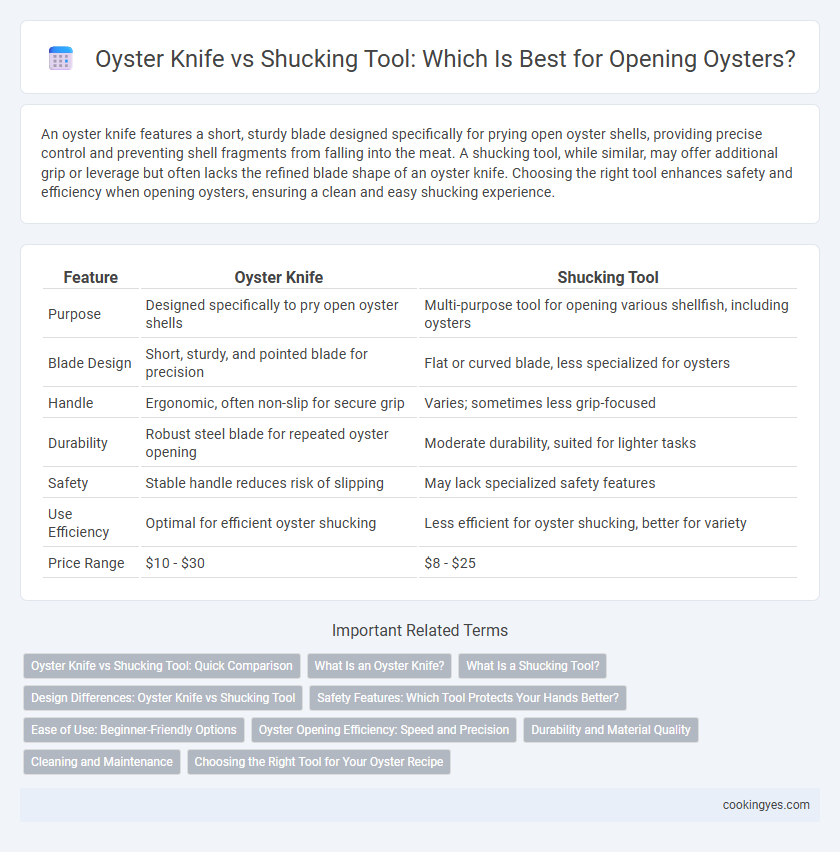 Oyster Knife vs Shucking Tool: Which Is Best for Opening Oysters?