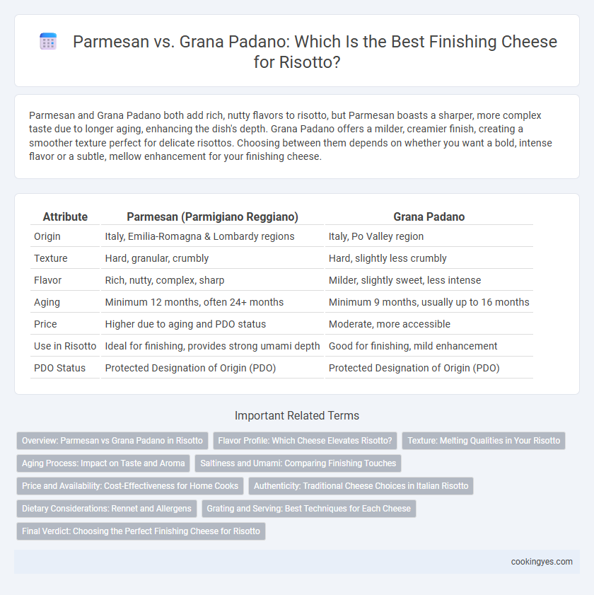 Parmesan vs. Grana Padano: Which Is the Best Finishing Cheese for Risotto?
