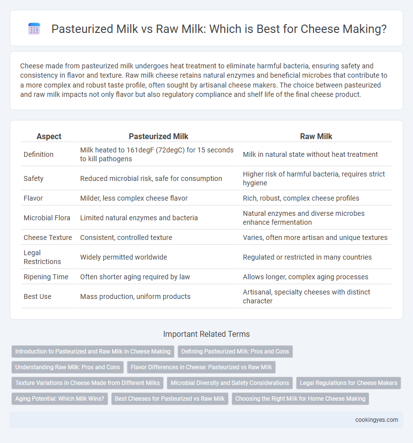 Pasteurized Milk vs Raw Milk: Which is Best for Cheese Making?