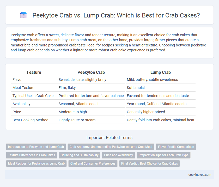 Peekytoe Crab vs. Lump Crab: Which is Best for Crab Cakes?