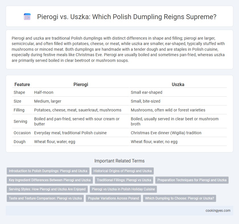 Pierogi vs. Uszka: Which Polish Dumpling Reigns Supreme?