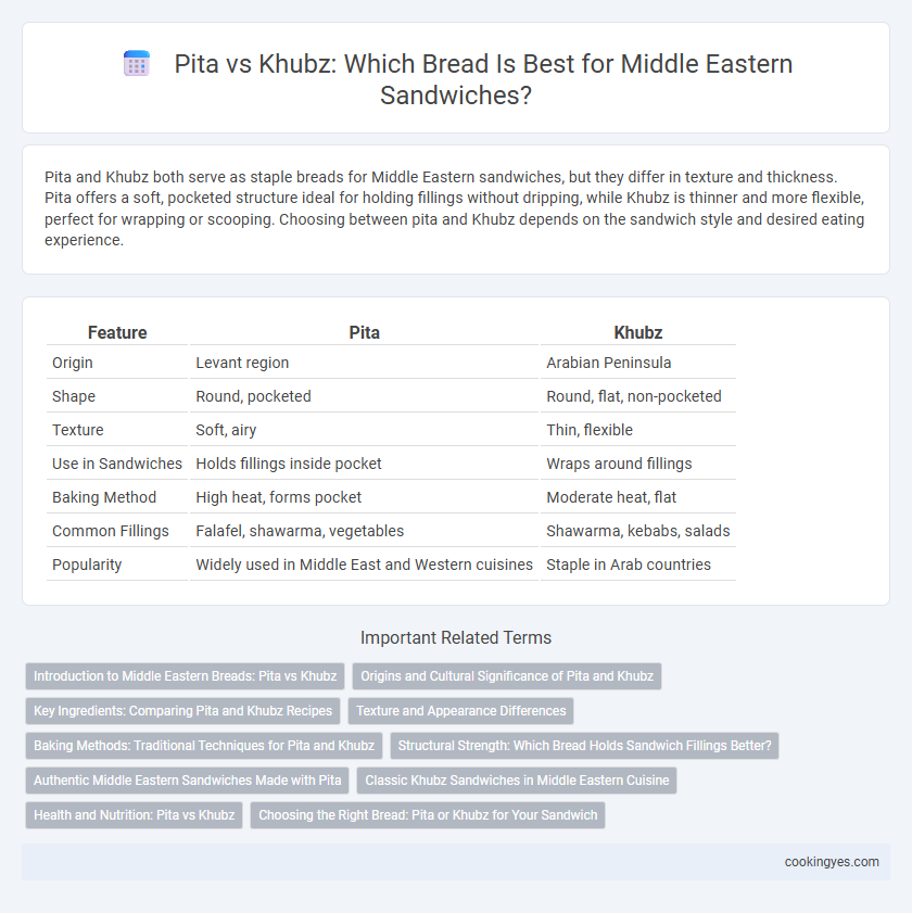 Pita vs Khubz: Which Bread Is Best for Middle Eastern Sandwiches?