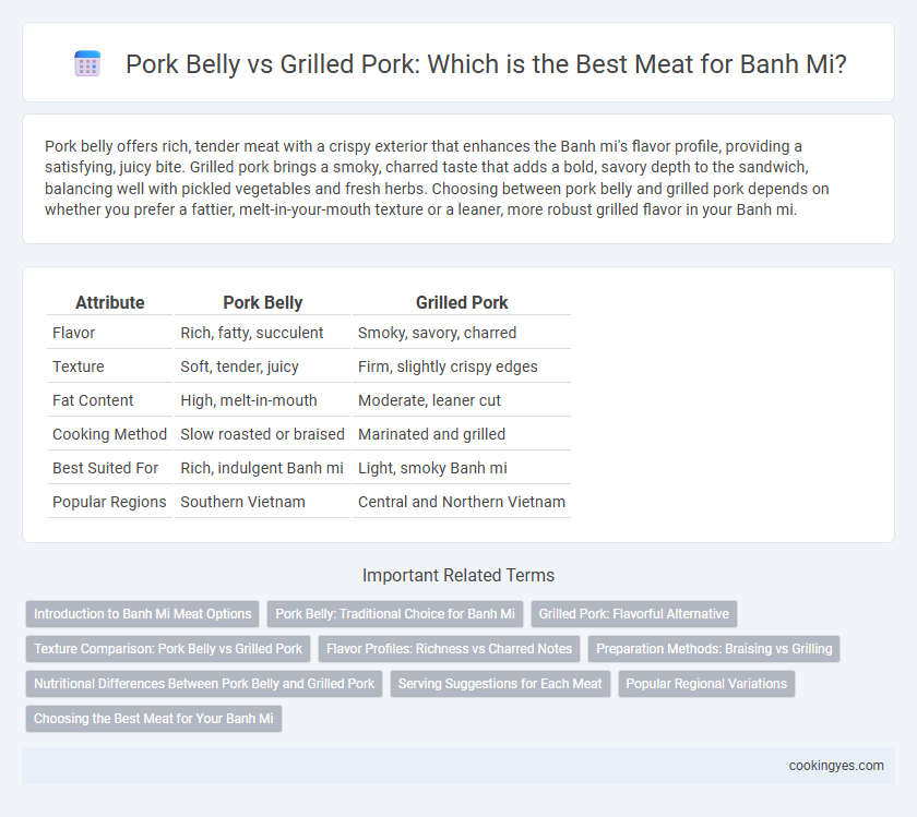 Pork Belly vs Grilled Pork: Which is the Best Meat for Banh Mi?