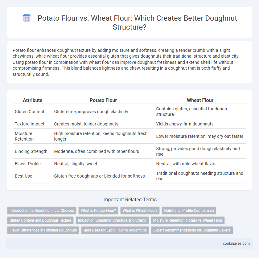 Potato Flour vs. Wheat Flour: Which Creates Better Doughnut Structure?