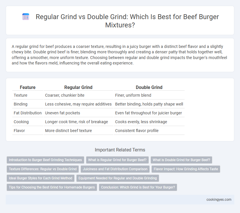 Regular Grind vs Double Grind: Which Is Best for Beef Burger Mixtures?