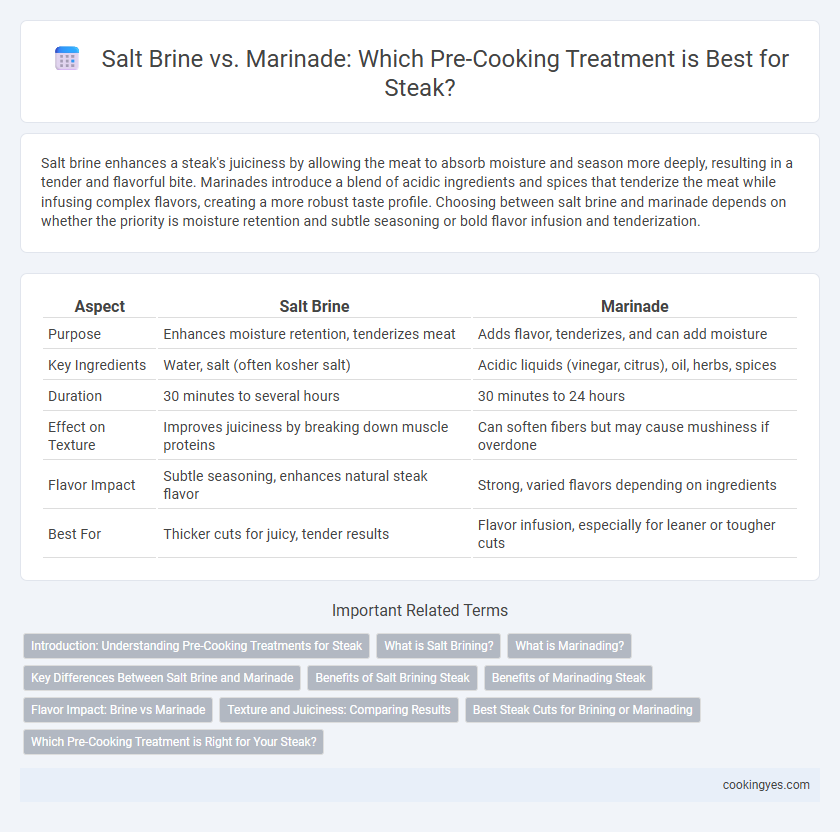Salt Brine vs. Marinade: Which Pre-Cooking Treatment is Best for Steak?