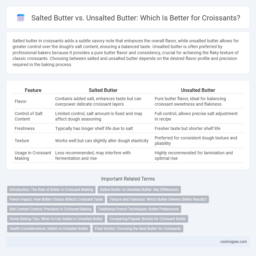 Salted Butter vs. Unsalted Butter: Which Is Better for Croissants?