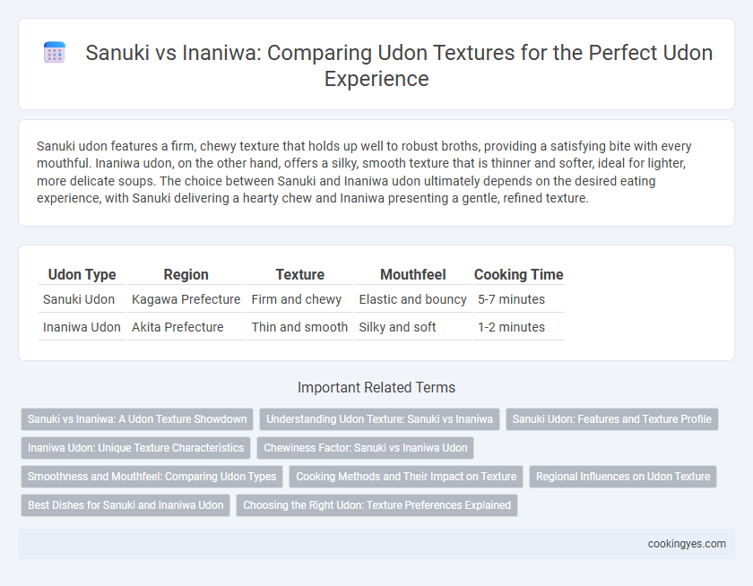 Sanuki vs Inaniwa: Comparing Udon Textures for the Perfect Udon Experience