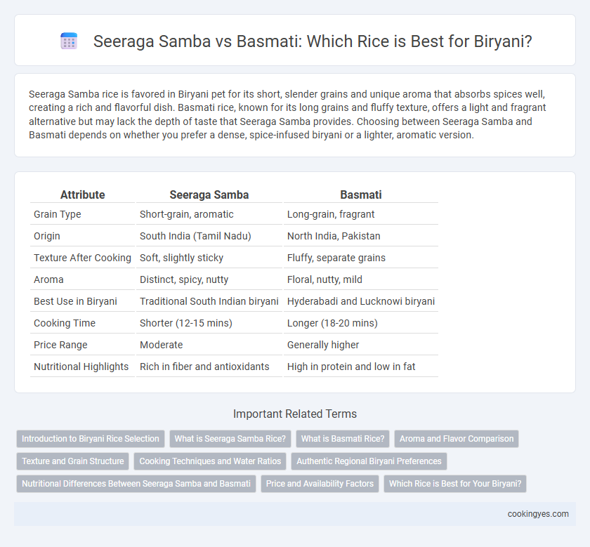Seeraga Samba vs Basmati: Which Rice is Best for Biryani?