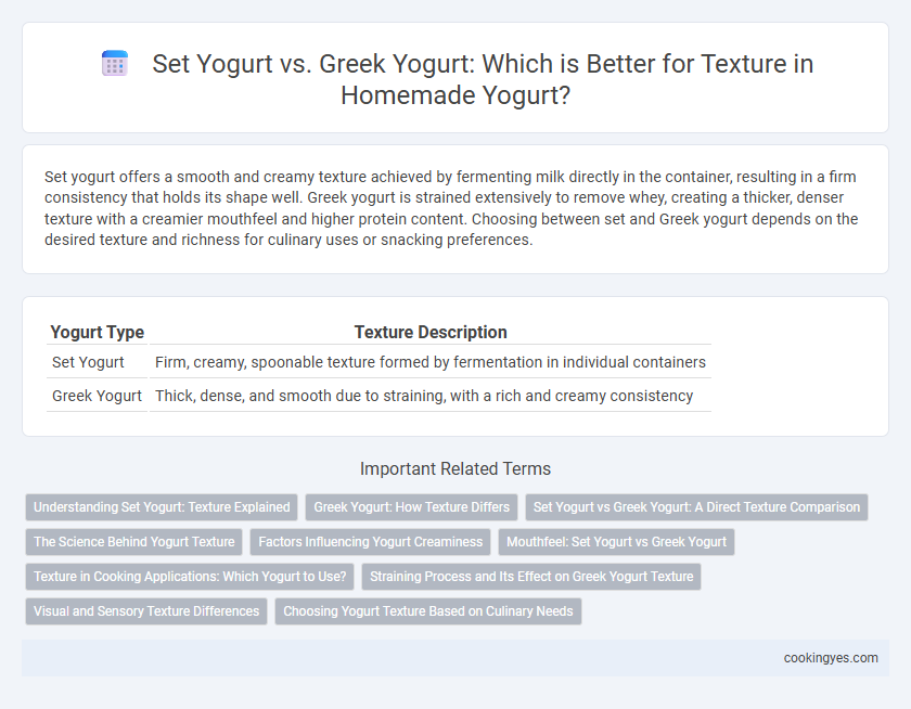 Set Yogurt vs. Greek Yogurt: Which is Better for Texture in Homemade Yogurt?