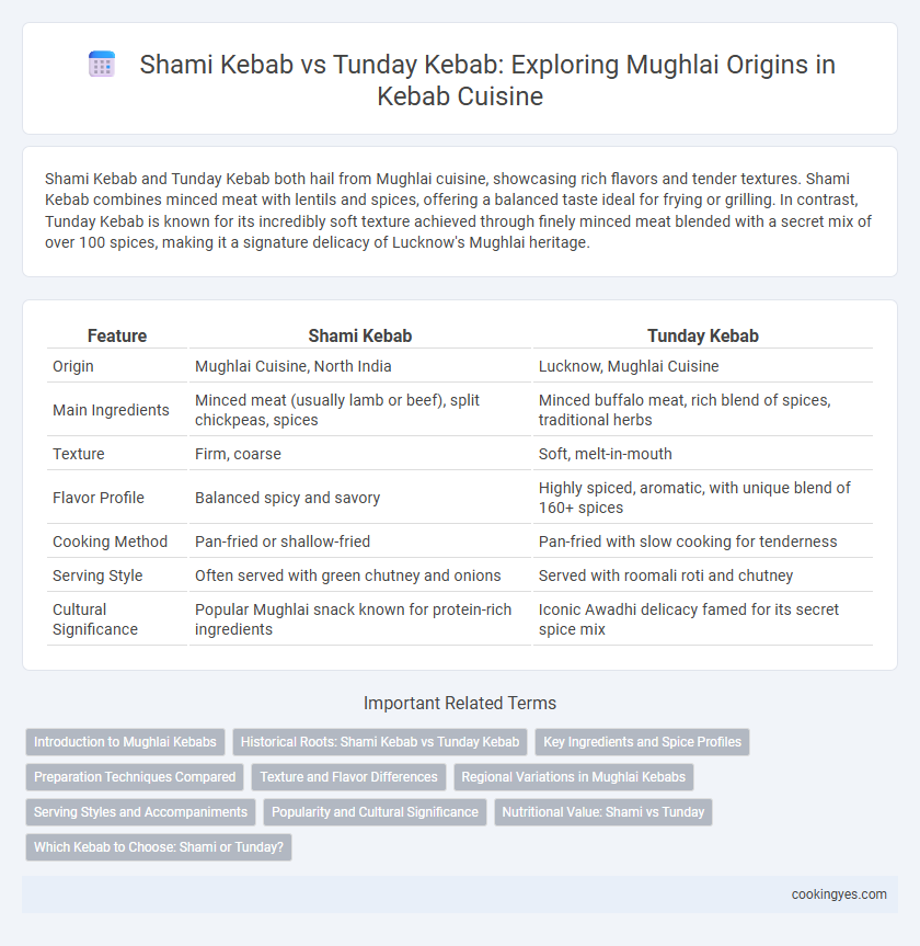 Shami Kebab vs Tunday Kebab: Exploring Mughlai Origins in Kebab Cuisine