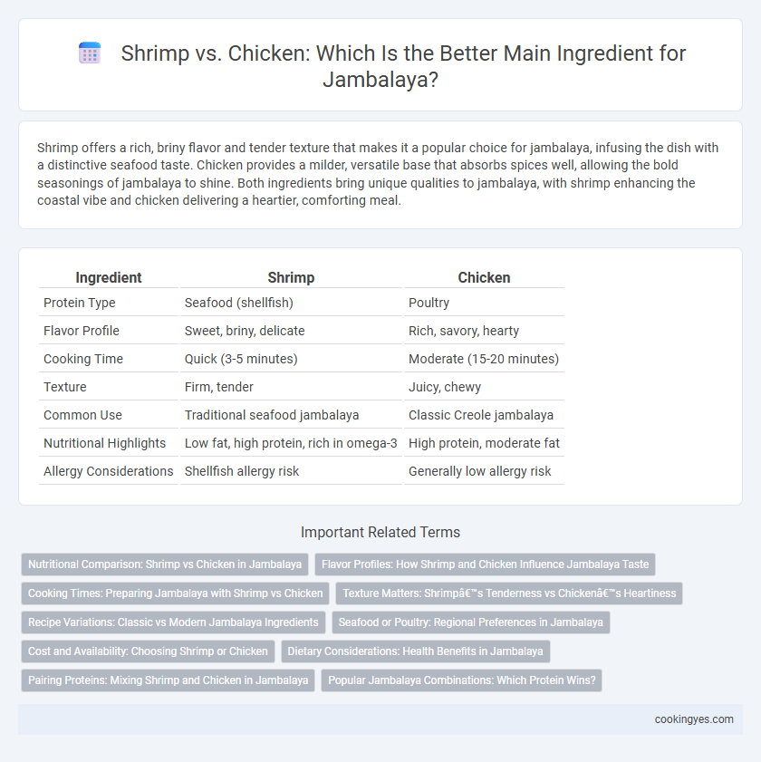Shrimp vs. Chicken: Which Is the Better Main Ingredient for Jambalaya?