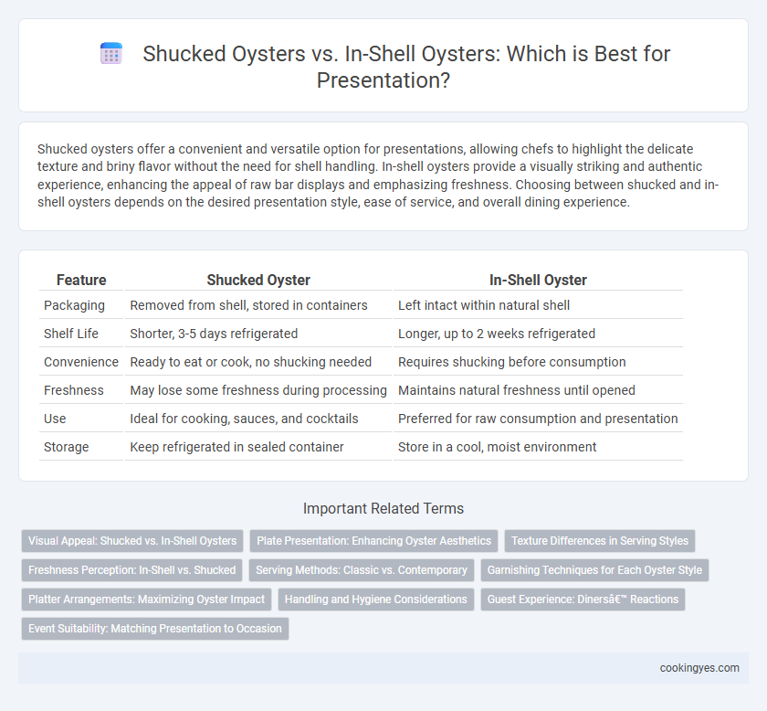 Shucked Oysters vs. In-Shell Oysters: Which is Best for Presentation?