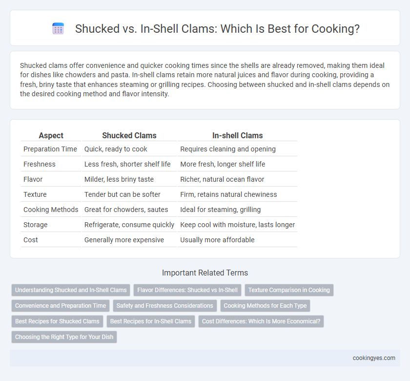 Shucked vs. In-Shell Clams: Which Is Best for Cooking?