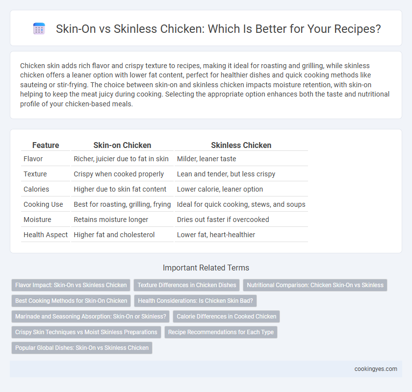 Skin-On vs Skinless Chicken: Which Is Better for Your Recipes?