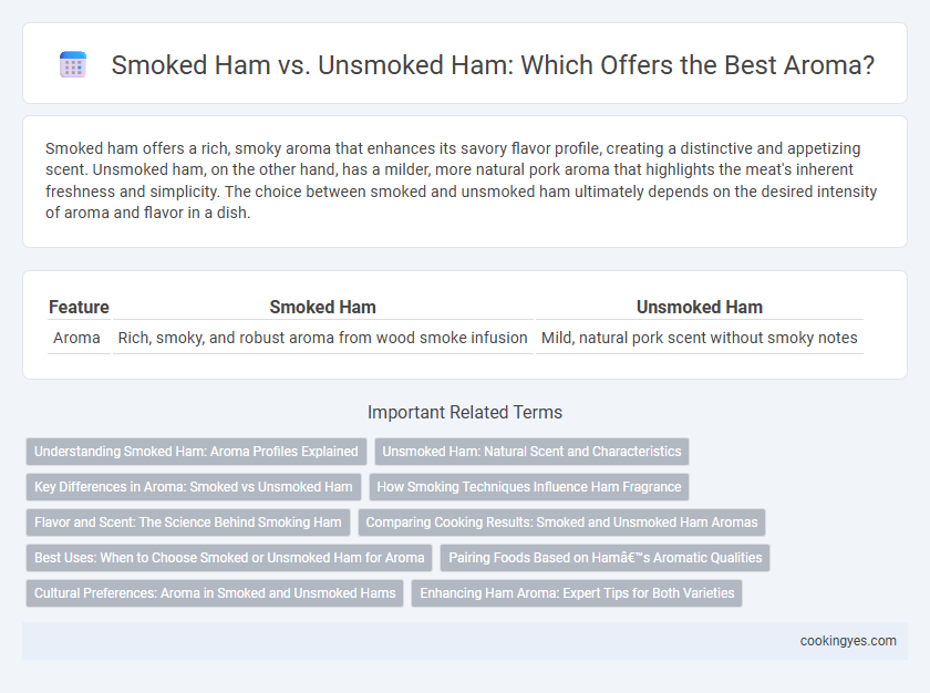 Smoked Ham vs. Unsmoked Ham: Which Offers the Best Aroma?