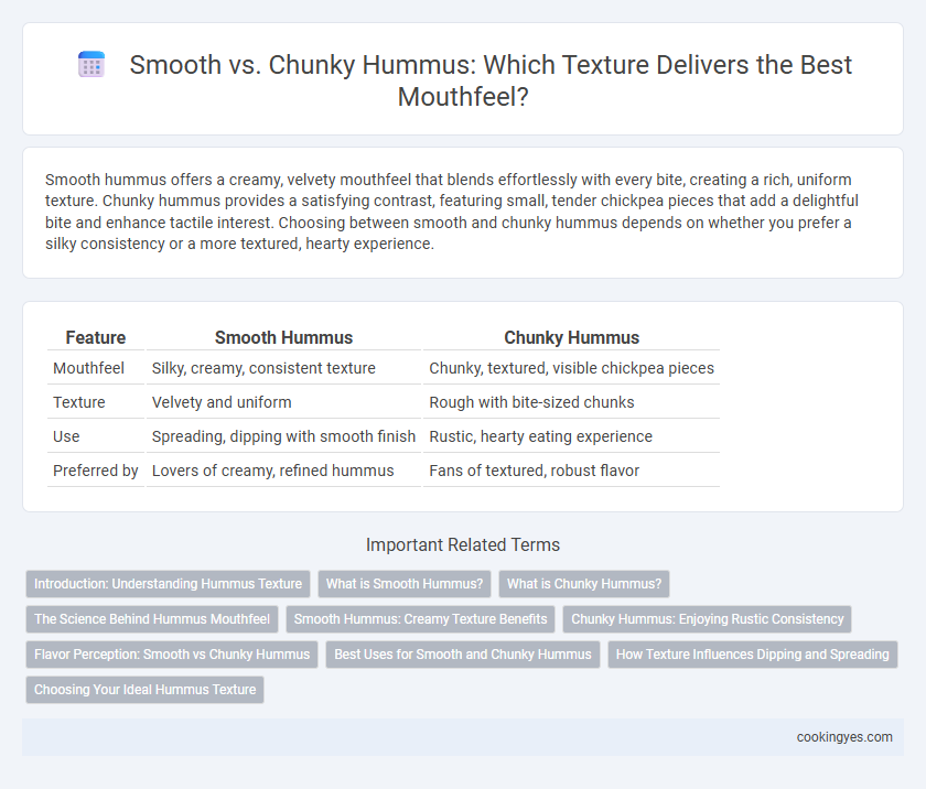 Smooth vs. Chunky Hummus: Which Texture Delivers the Best Mouthfeel?
