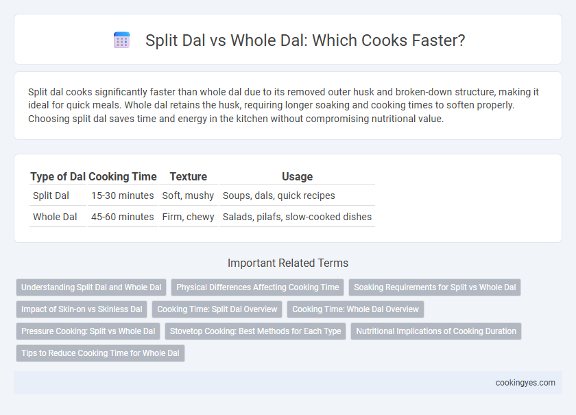 Split Dal vs Whole Dal: Which Cooks Faster?