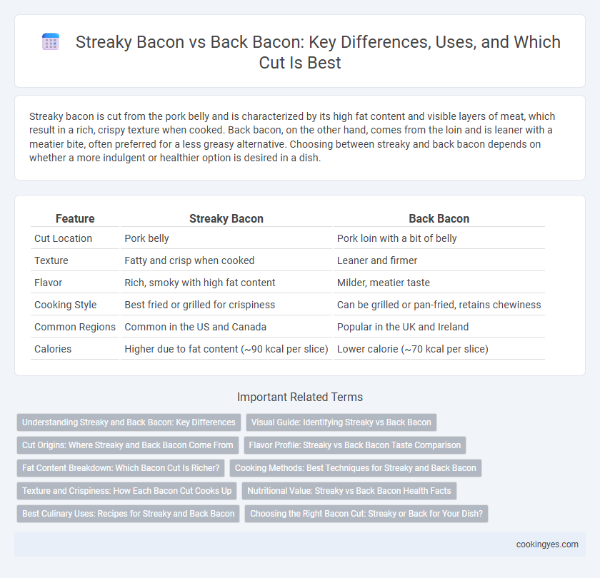 Streaky Bacon vs Back Bacon: Key Differences, Uses, and Which Cut Is Best