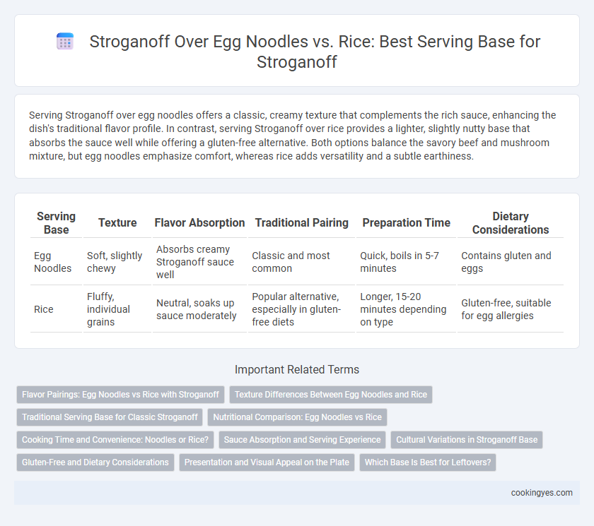 Stroganoff Over Egg Noodles vs. Rice: Best Serving Base for Stroganoff
