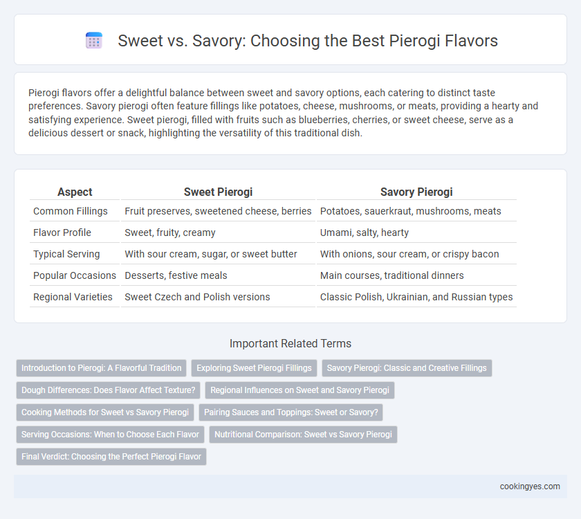 Sweet vs. Savory: Choosing the Best Pierogi Flavors