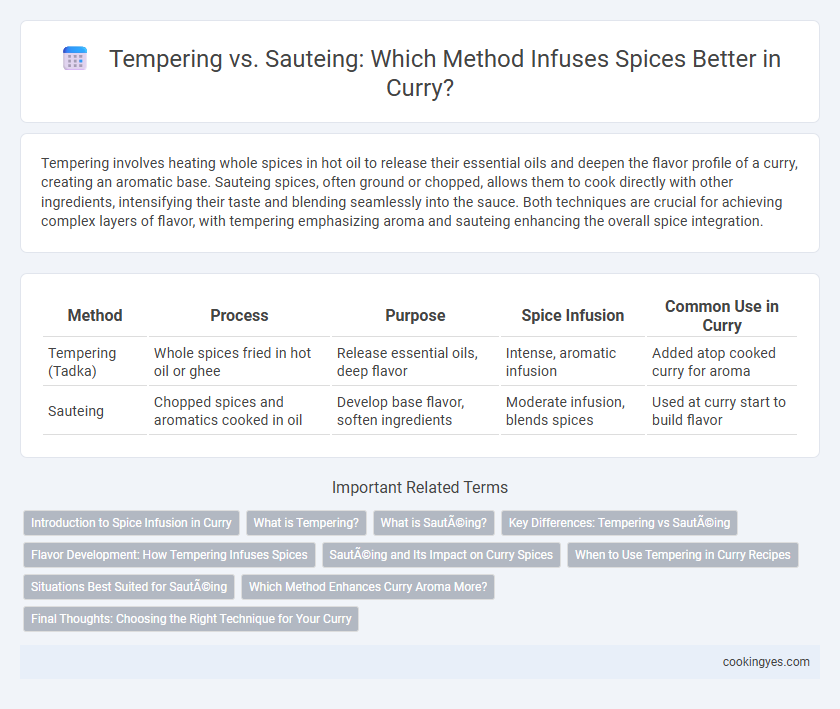 Tempering vs. Sauteing: Which Method Infuses Spices Better in Curry?