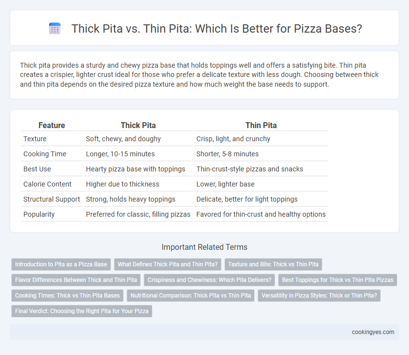 Thick Pita vs. Thin Pita: Which Is Better for Pizza Bases?