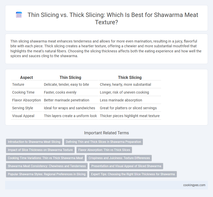 Thin Slicing vs. Thick Slicing: Which Is Best for Shawarma Meat Texture?