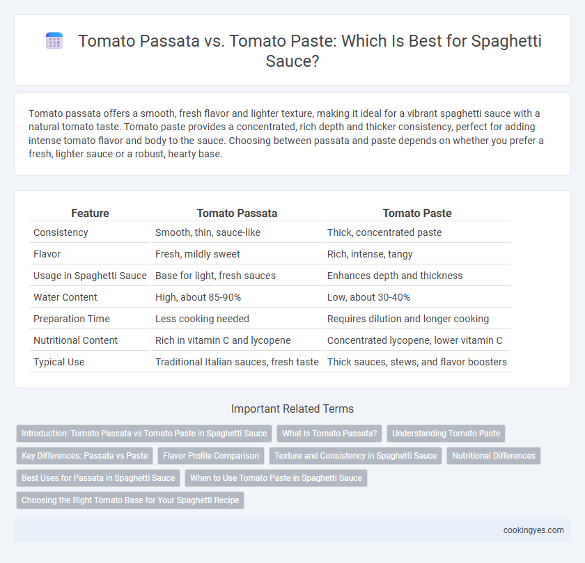 Tomato Passata vs. Tomato Paste: Which Is Best for Spaghetti Sauce?