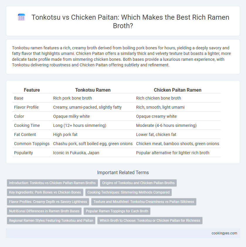 Tonkotsu vs Chicken Paitan: Which Makes the Best Rich Ramen Broth?