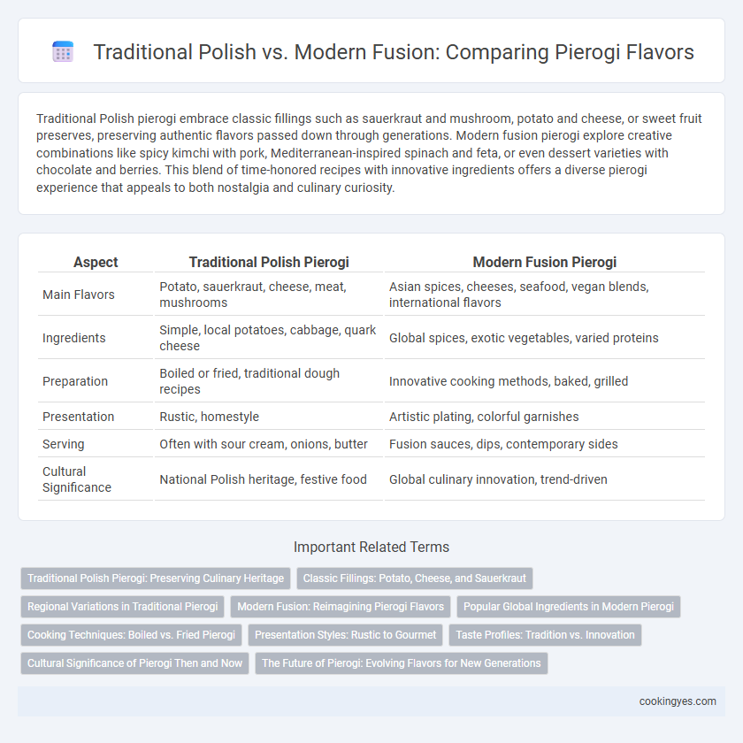 Traditional Polish vs. Modern Fusion: Comparing Pierogi Flavors