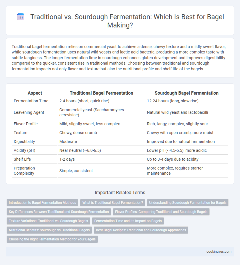 Traditional vs. Sourdough Fermentation: Which Is Best for Bagel Making?