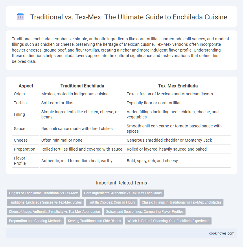 Traditional vs. Tex-Mex: The Ultimate Guide to Enchilada Cuisine