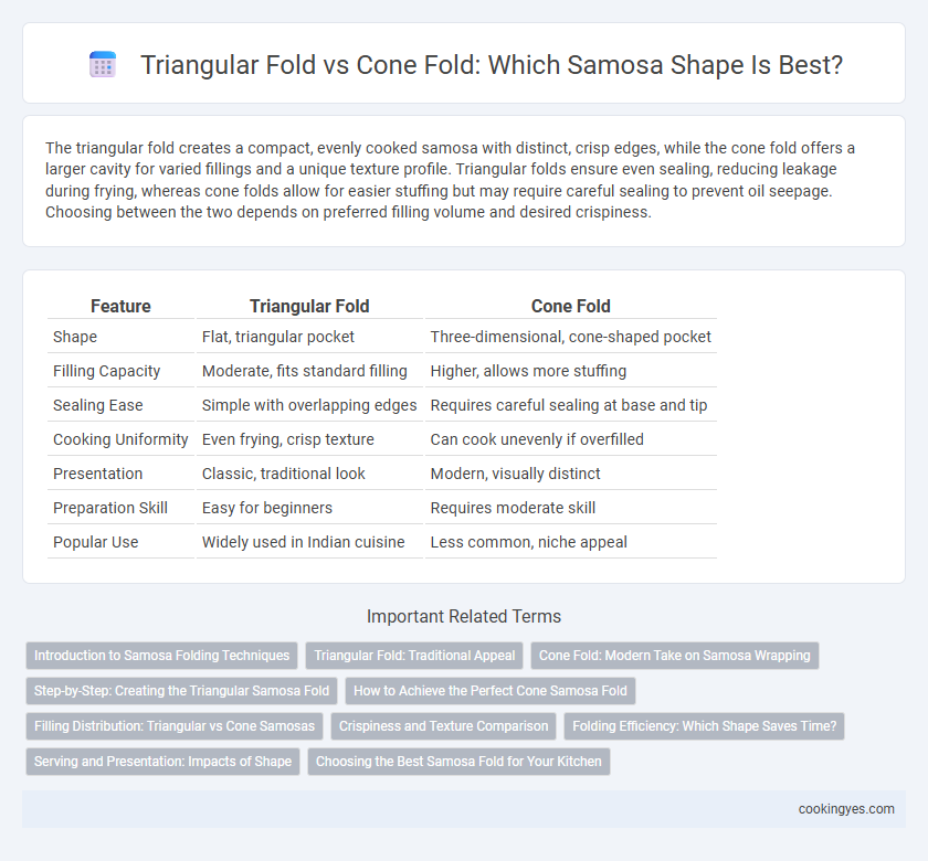 Triangular Fold vs Cone Fold: Which Samosa Shape Is Best?
