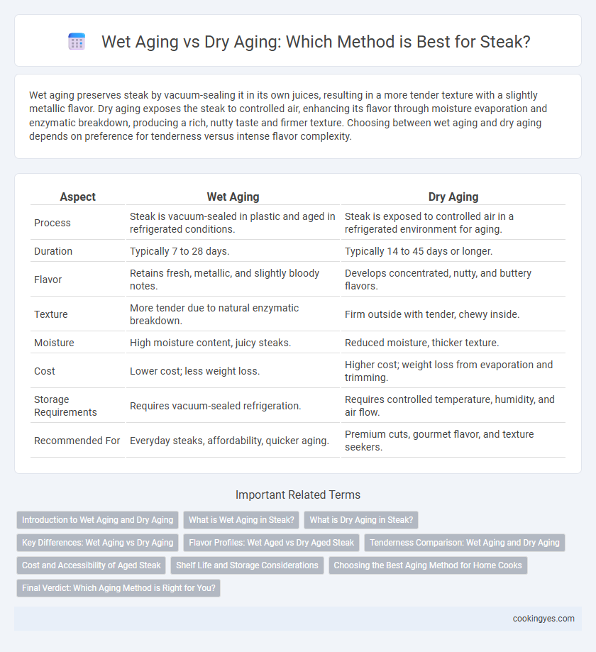 Wet Aging vs Dry Aging: Which Method is Best for Steak?