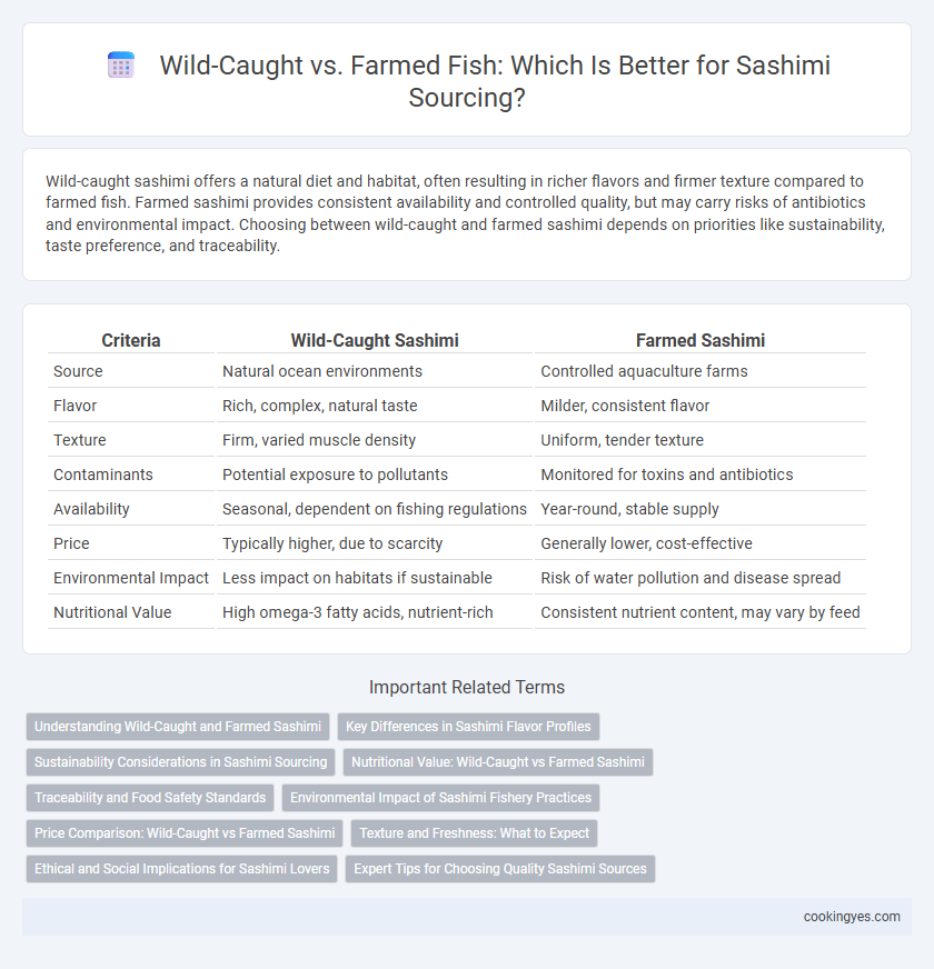 Wild-Caught vs. Farmed Fish: Which Is Better for Sashimi Sourcing?