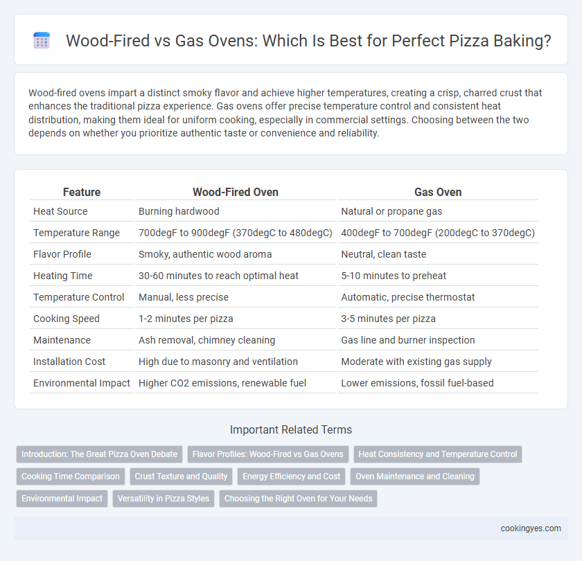 Wood-Fired vs Gas Ovens: Which Is Best for Perfect Pizza Baking?