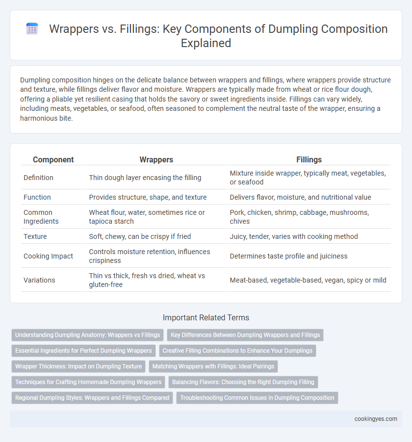 Wrappers vs. Fillings: Key Components of Dumpling Composition Explained