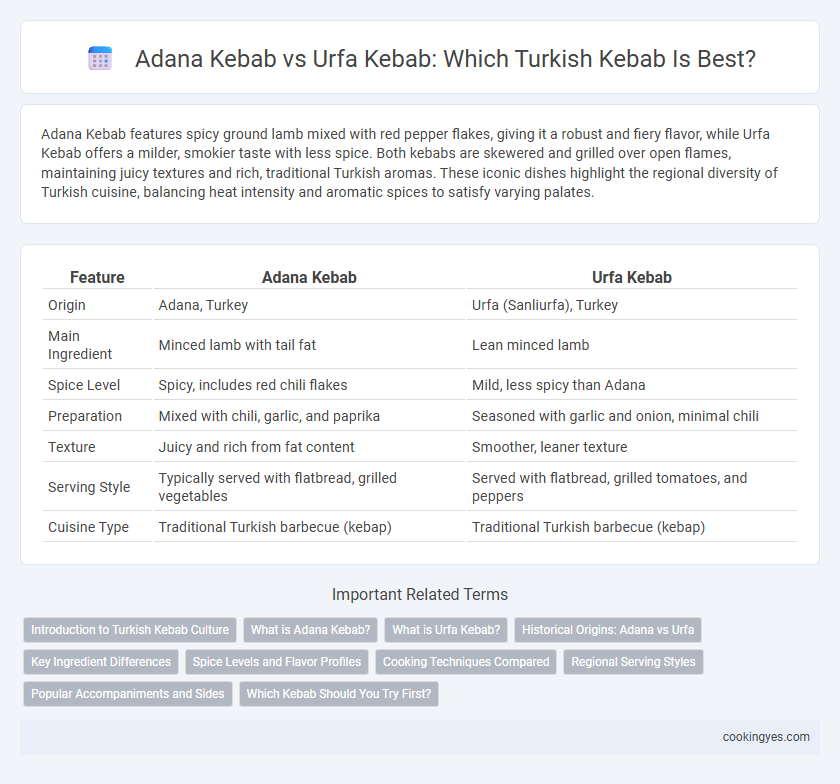 Adana Kebab vs Urfa Kebab: Which Turkish Kebab Is Best?