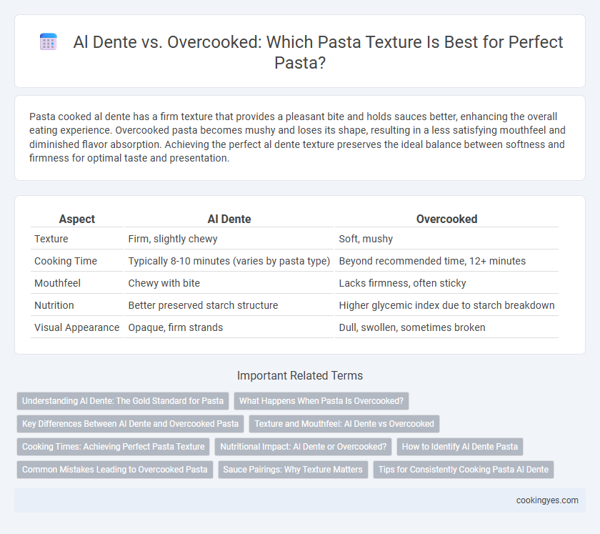 Al Dente vs. Overcooked: Which Pasta Texture Is Best for Perfect Pasta?
