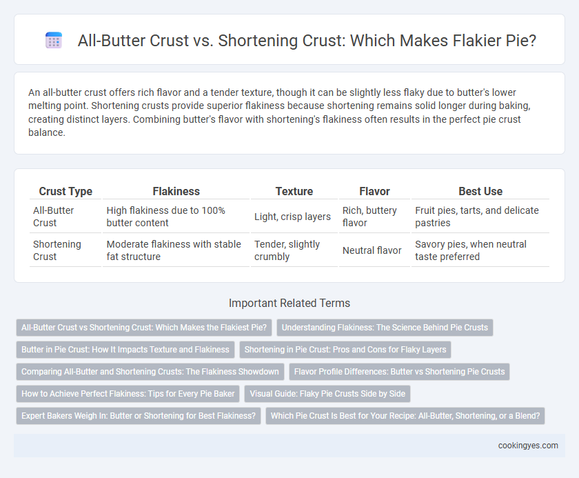 All-Butter Crust vs. Shortening Crust: Which Makes Flakier Pie?